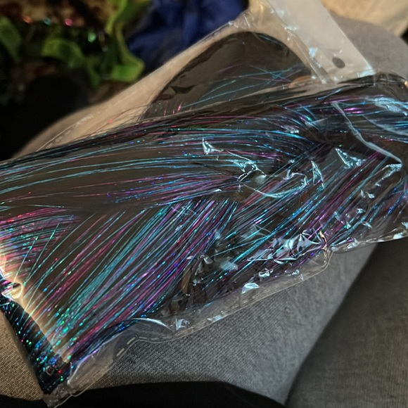 Brand new Tanzanite tinsel braiding hair from getbraidified ! - Picture 5 of 7